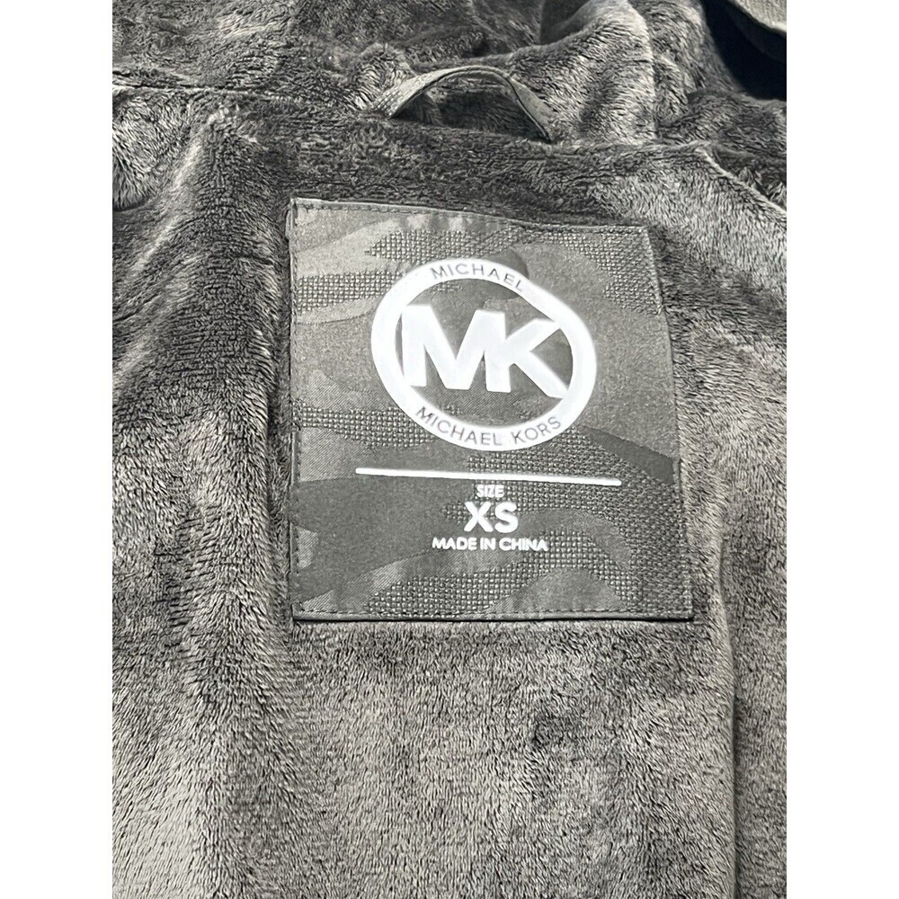 Michael Kors Camouflage Insulated Jacket With Hood Size XS New without Tags - Picture 4 of 6